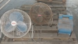 Blue Blower and Dayton Fan