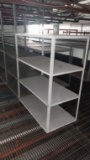4 tier metal shelf - 55 x 48 x 24 in