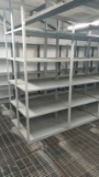5 tier metal shelf  72x 36x 18 in