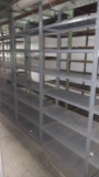 Metal shelf - 6 ft x 3 ft x 15 in