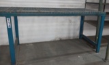 Pallet racking with grates = 50 in x 48 w x 8 ft