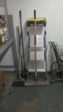 Cleaning Supplies, step ladder mops and bucket - 2 locations