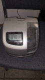 Amano PIX-55 Time clock and Tork paper roll holder