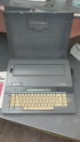 Smith-Corona SD275 Typewriter and rolling office chair - small issue on chair