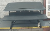 Table top lift desk