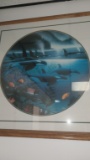 Wyland Artwork - 1990 - Framed - 32 x 32 in