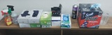 Gloves, cleaning supplies lot