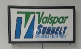Valspar sunbelt automotive neon sign