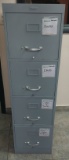 4 drawer metal file cabinet