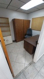 office suite -desk, cabinets and chair