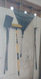 Lawn tools- shovels and more