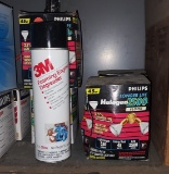 Metal organizers with contents