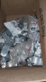 Contents lot of rack  -screws, brackets and more