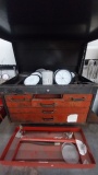 Metal toolbox with Contents