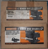 Shop Iron 4in Bench Vise - New