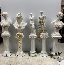 Centerpieces with Greek Figures