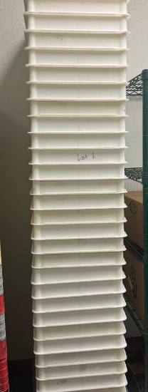Pizza boxes with dolly