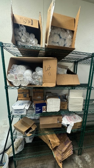 Shelf contents (shelf not included)