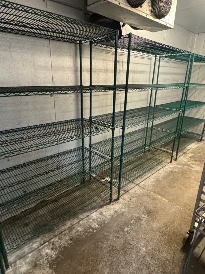60" Epoxy coated Metro rack unit