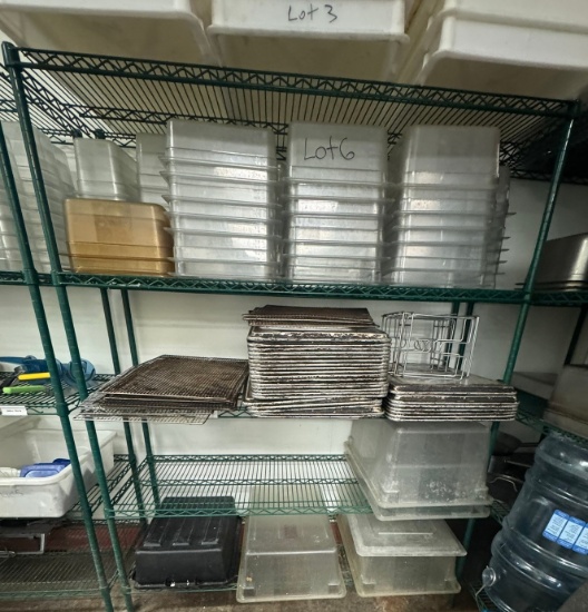 Shelf contents (shelf not included or pizza boxes)