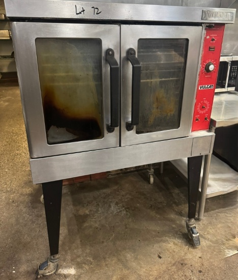 Vulcan, single deck, gas Convection Oven