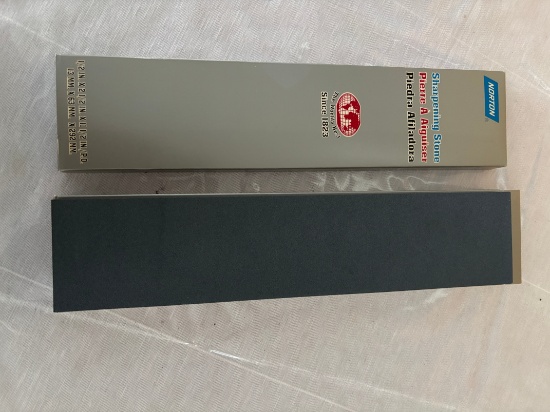 Brand New NORTON Sharpening Stone - New in Box Sharpening Stone