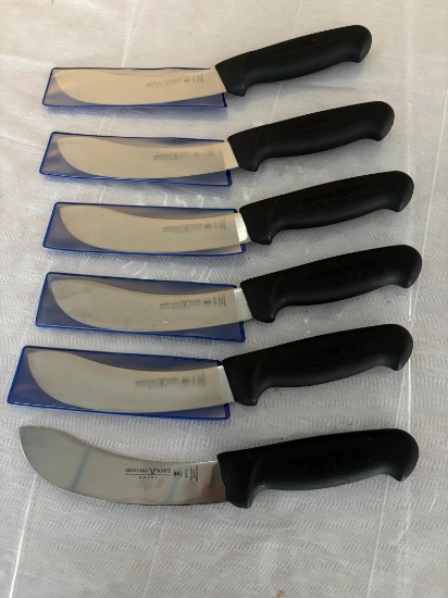 MONTANA KNIFE #9015 Butcher Knife w/ 6” Curved Blade
