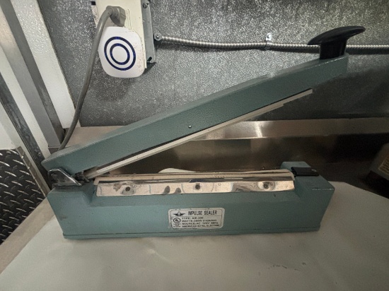 115 V Impulse Sealer / Bag Sealer # AIE-300 Heated Bag Sealer