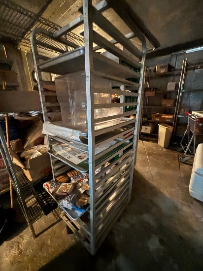 Commercial Sheet Pan Rack - Rolling Bakers Rack
