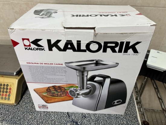 KALORIK Counter Top Meat Grinder w/ Accessories