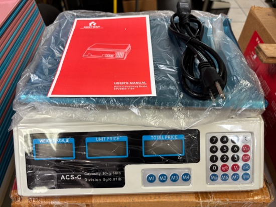 ACS-C Digital Bakery - Deli Scale - New In Box Bakery Scale