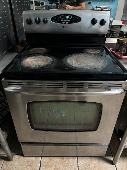Maytag Residential 4 Burner Range w/ Oven - Glass Top Range w/ Oven