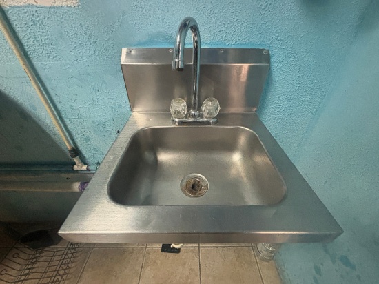 Stainless Steel Wall Mount Hand Sink