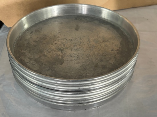 13” by 1” Deep Dough Trays / Pizza Dough Pans