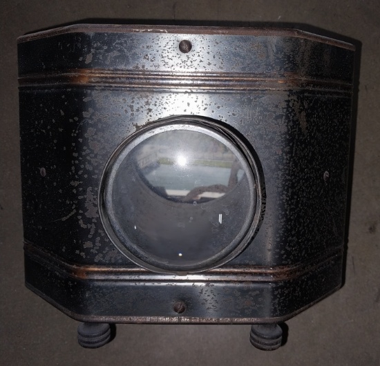 Antique Radiopticon Opaque Projector Magic Lantern by H.C. White, North Bennington Vermont