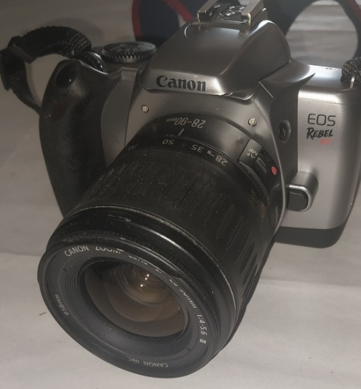 Canon EOS Rebel K2 35mm SLR Camera with EF 28-90mm Zoom Lens