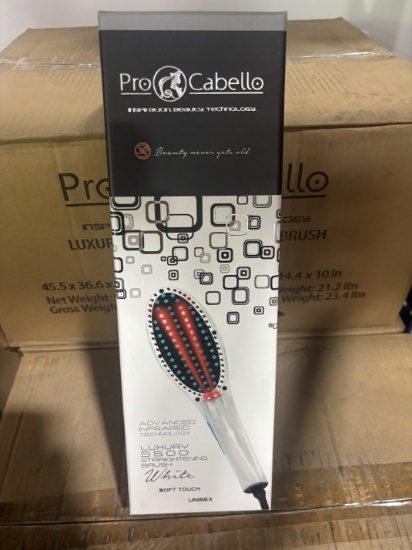 Pro Cabello Heated Brush / Infra Red Straightening Brush #5500