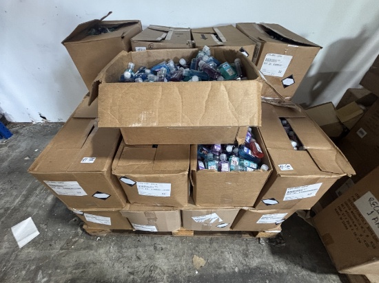 Large Pallet Lot of Hand Sanatizer / Disney Themed Pocket Sanatizer