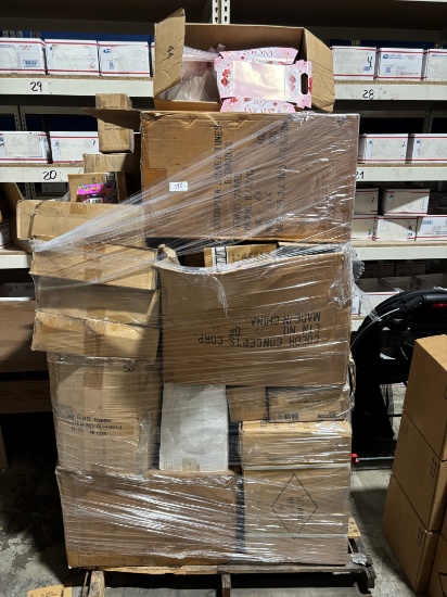 Large Lot of Party Supplies & Home Decor / New Cased Lot
