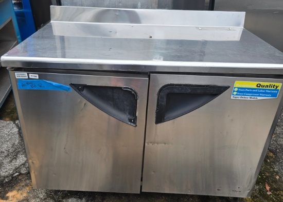 Turbo Air TWR-48SD 2-Section Worktop Refrigerator