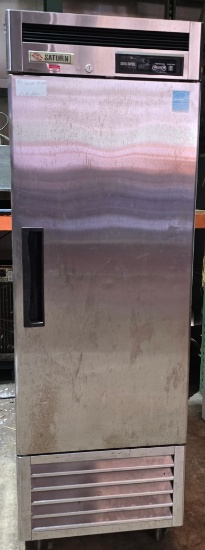 Saturn S23R one-door stainless steel bottom-mount reach-in refrigerator