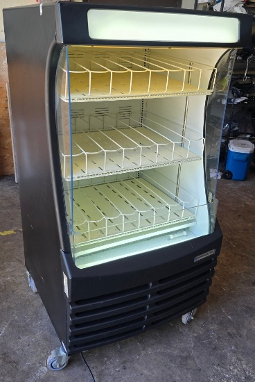 Beverage-Air BZ13-1-B The Breeze 30" open-air refrigerated display merchandiser