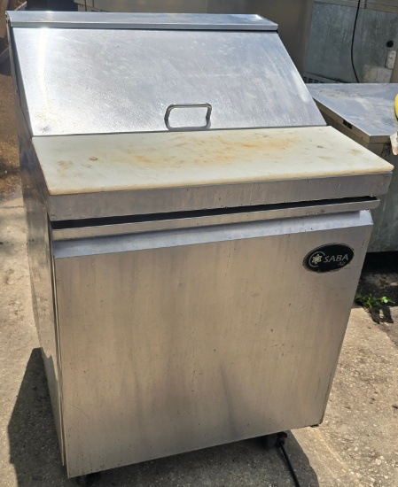 Saba Air SCL-1 27" Refrigerated Sandwich Prep Table