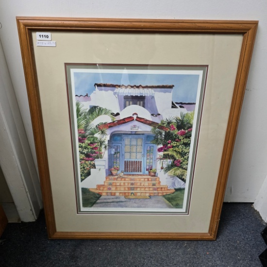 25" x 30" Framed Wall Art
