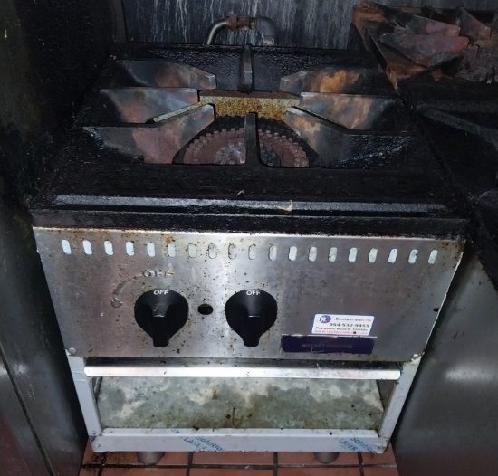 Commercial Gas Single stock pot Burner range