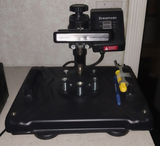 DreamVan Heat Press machine