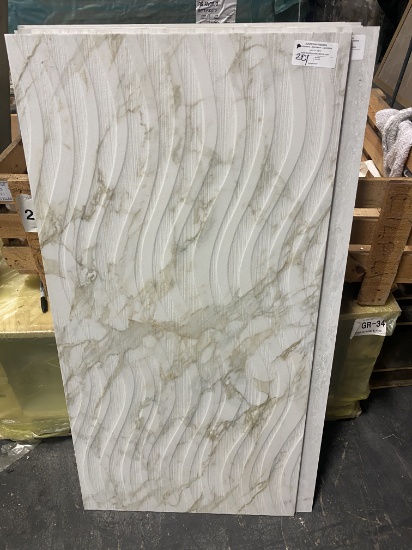 CALACATTA GOLD ONDA SQ 24 x 48 porc Spain