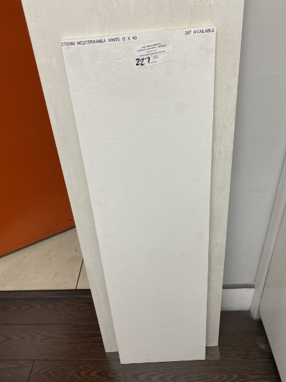 MEDITERRANEA WHITE 12 x 40 wall Spain