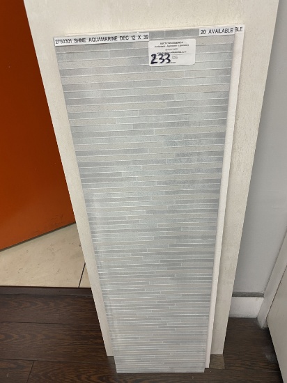 SHINE AQUAMARINE DEC S90 12 x 39 wall Spain