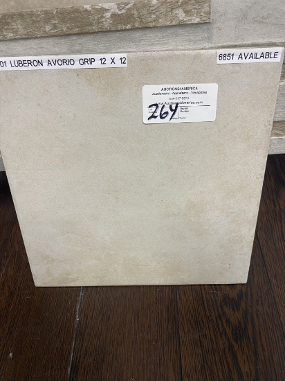 LUBERON AVORIO GRIP (EXT) 12 x 12 porc Italy